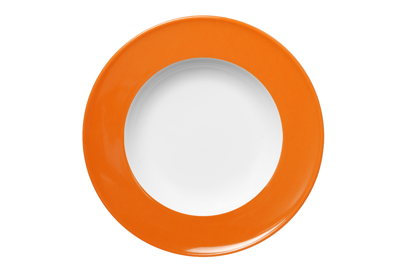 Dibbern Solid Color orange Suppenteller 23cm