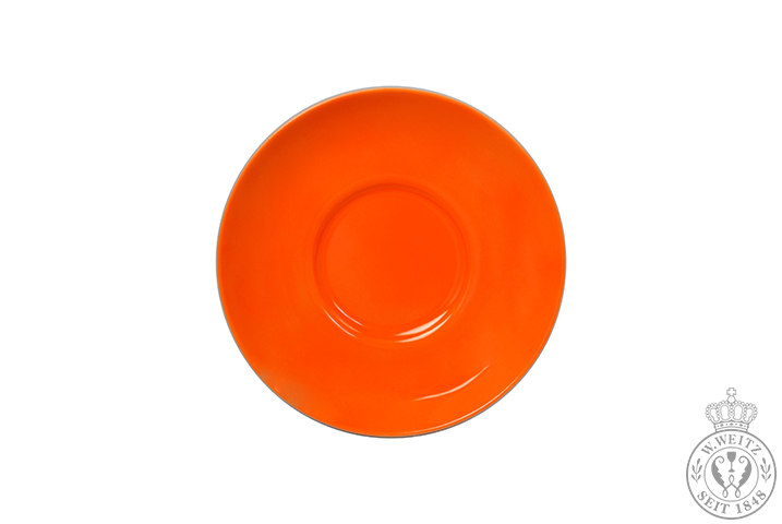 Dibbern Solid Color orange Kaffee-Untertasse