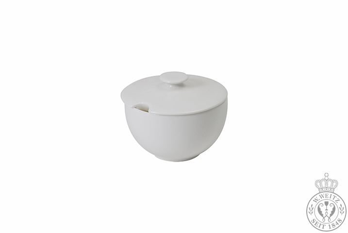 Dibbern Bone China weiß Classic Zuckerdose rund 0,25ltr.