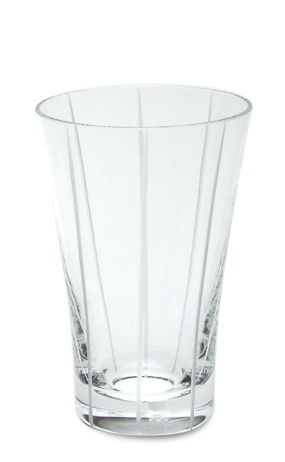 Dibbern Cipriani Glas 0,30ltr. Vertikalschliff  klar