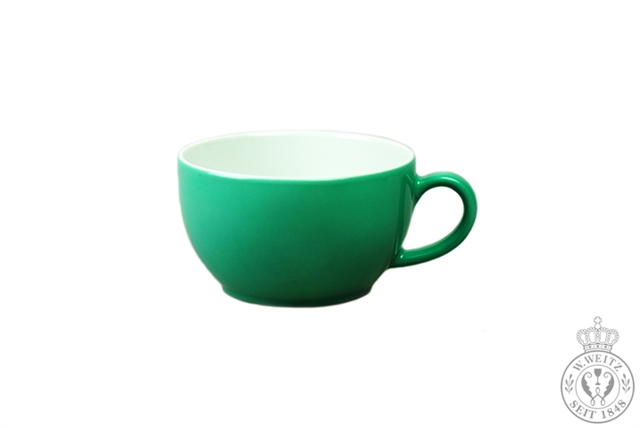 Dibbern Solid Color smaragd Kaffee-Obertasse