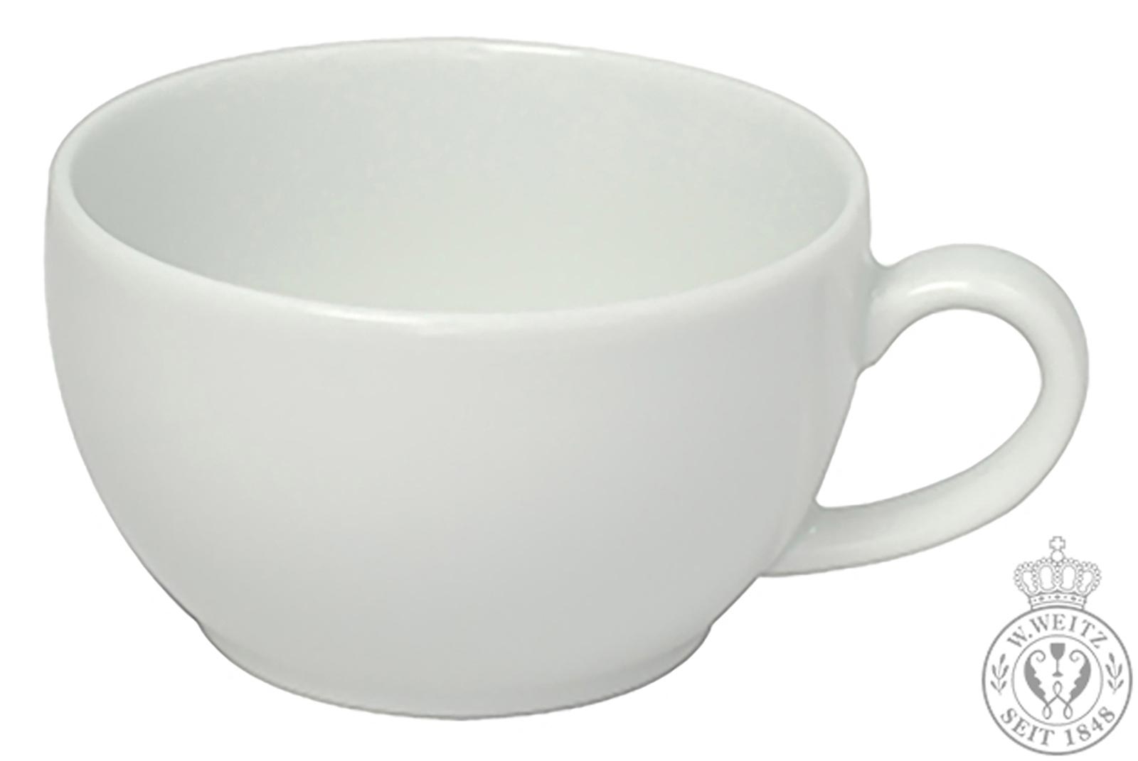 Dibbern Solid Color weiß Kaffee-Obertasse