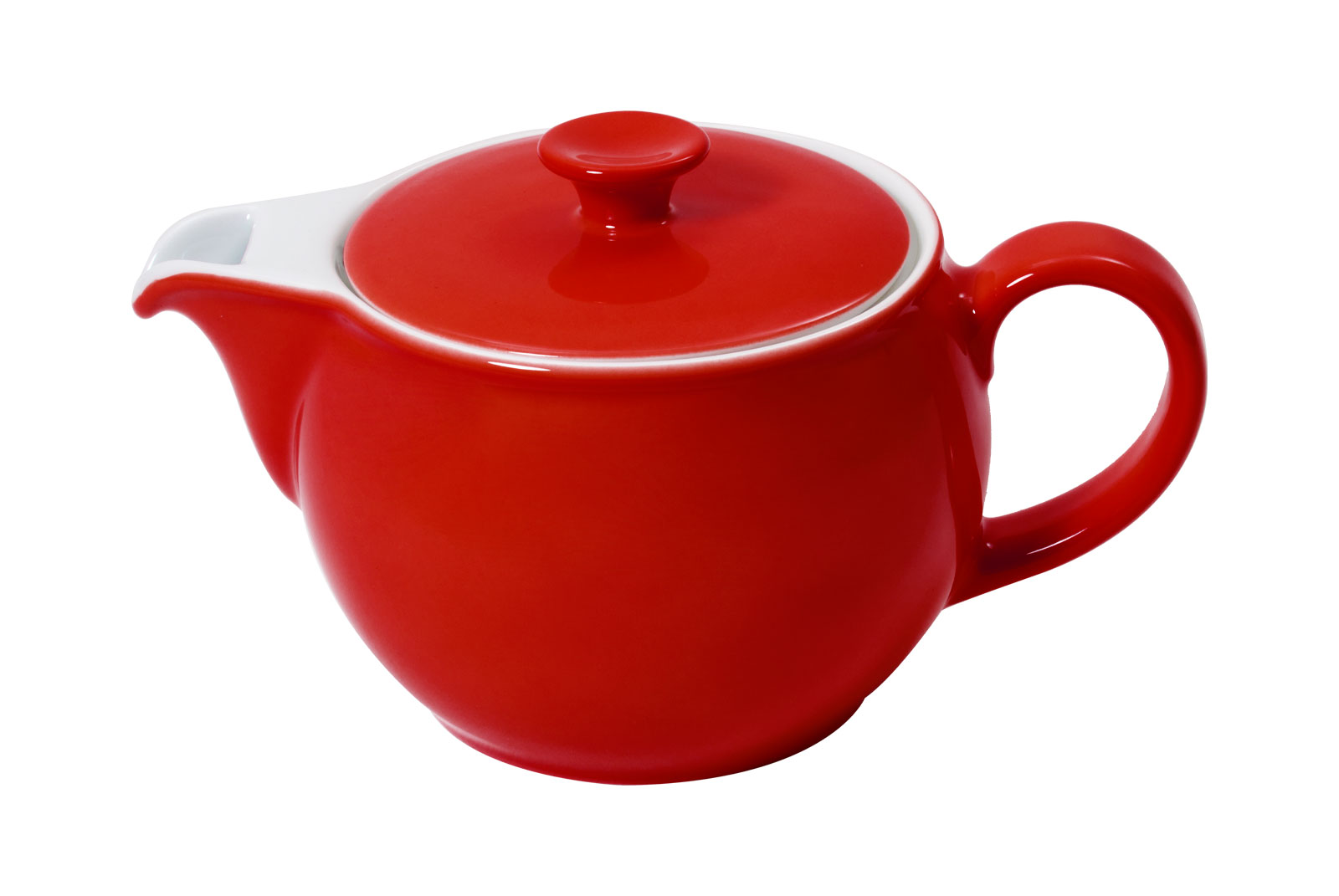 Dibbern Solid Color rot Teekanne 1,10ltr.