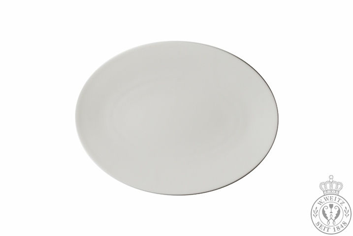 Dibbern Bone China weiß Pure Beilage oval 24cm