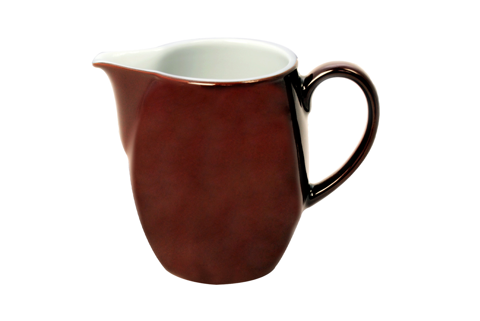 Dibbern Solid Color kaffeebraun Milchkrug 0,50ltr.