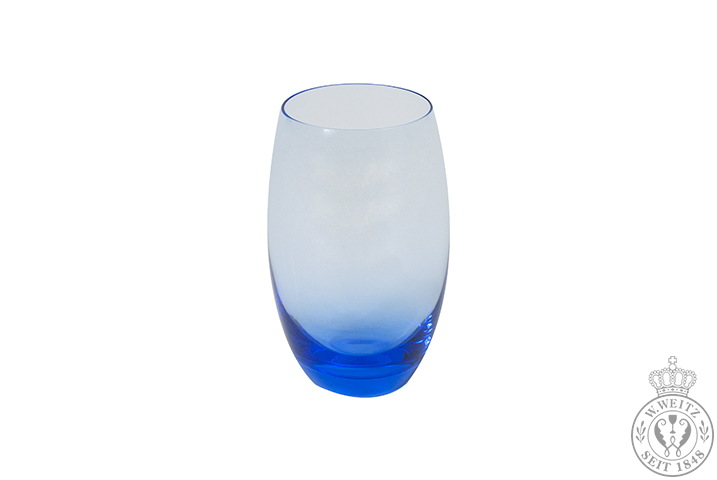Dibbern Solid Color Glas 0,40ltr. azurblau
