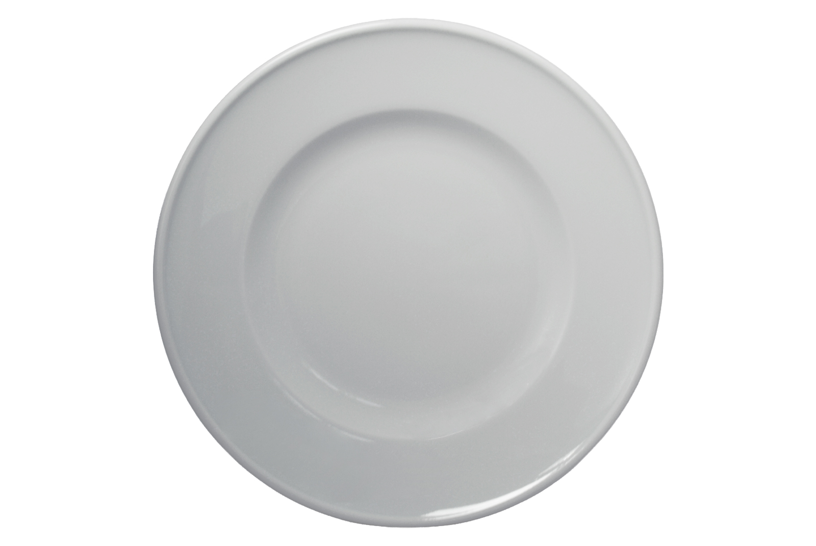 Dibbern Solid Color weiß Frühstücksteller 21cm Fahne
