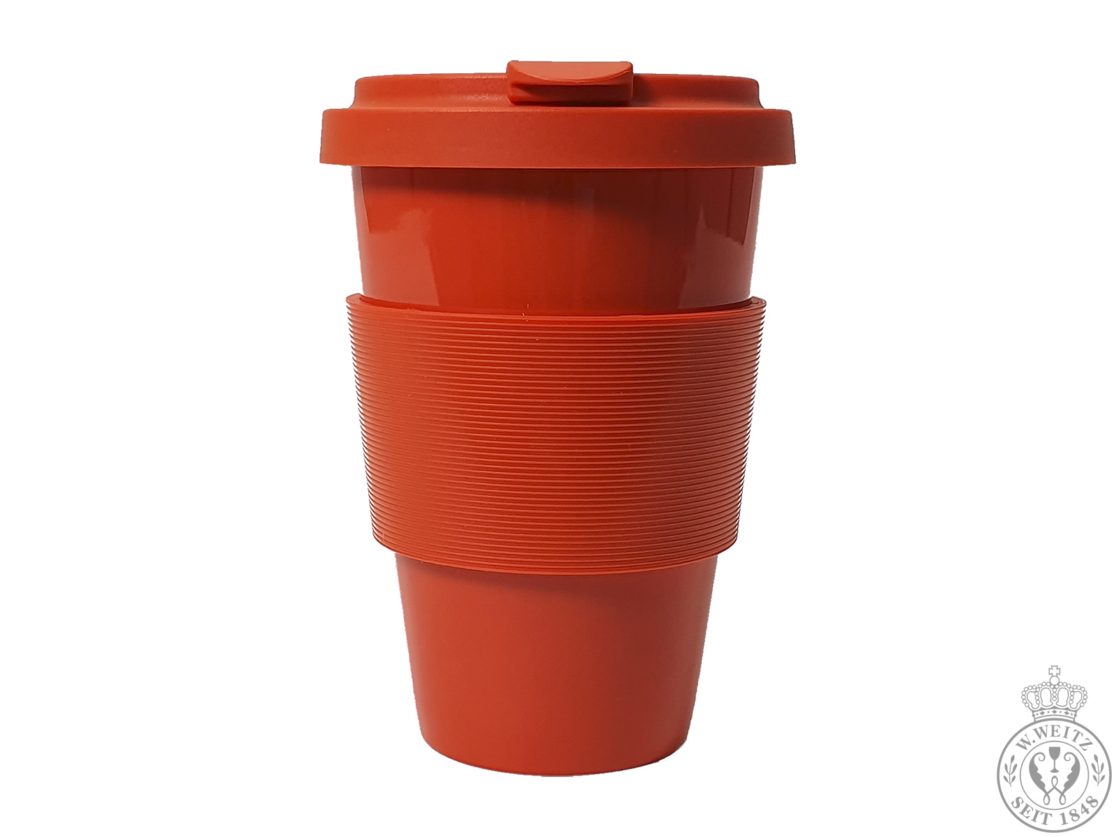 Dibbern Solid Color koralle Coffee-To-Go Becher 0,35ltr.