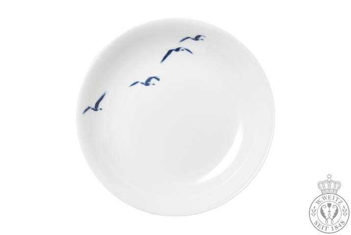 Dibbern Blue Birds Suppenteller 22,5cm