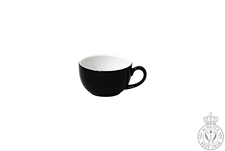 Dibbern Solid Color schwarz Espresso-Obertasse rund 0,10ltr.