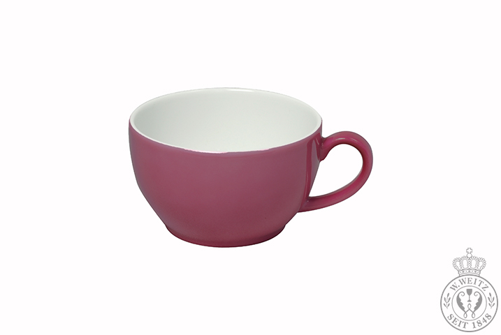 Dibbern Solid Color pink Cappuccino-Obertasse