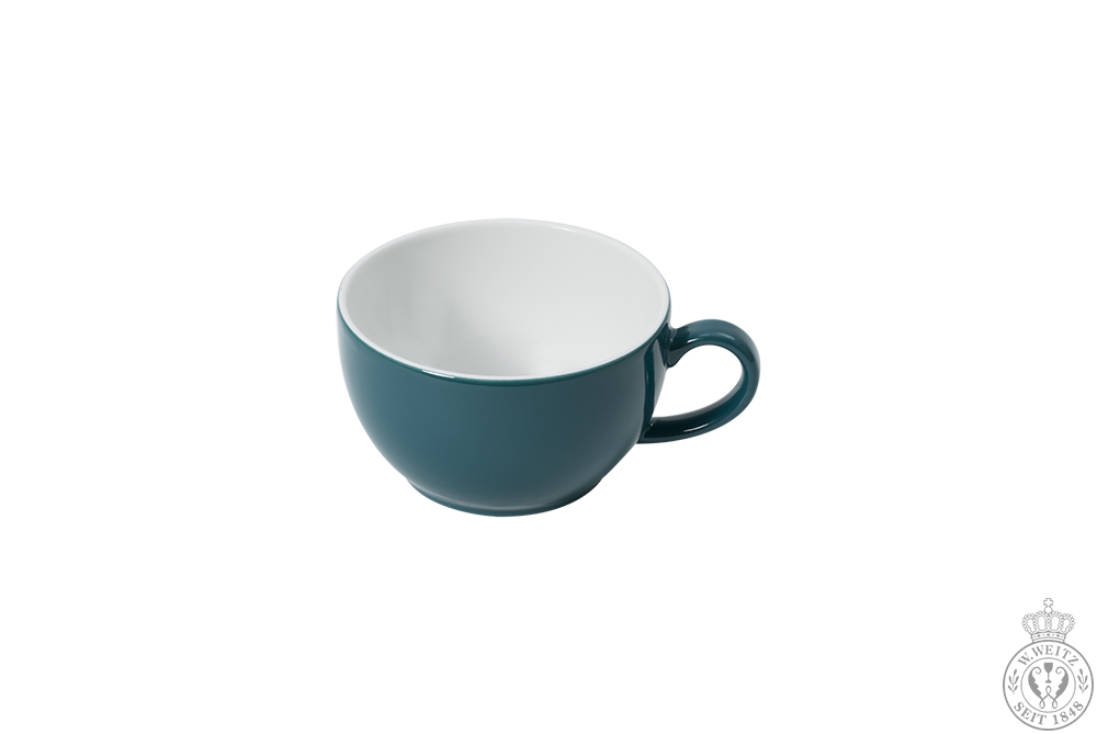 Dibbern Solid Color petrol Kaffee-Obertasse