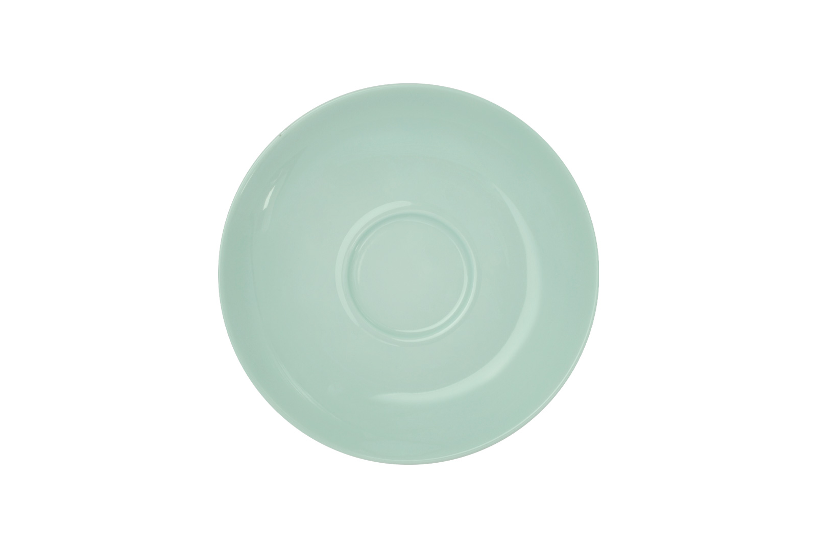 Dibbern Solid Color mint Espresso-Untertasse Classico