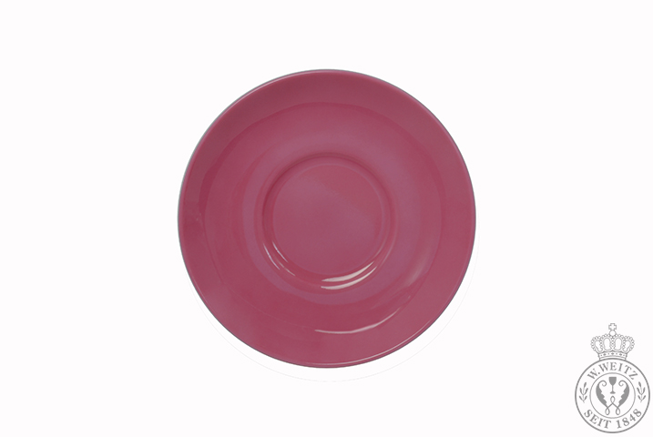 Dibbern Solid Color pink Kaffee-Untertasse