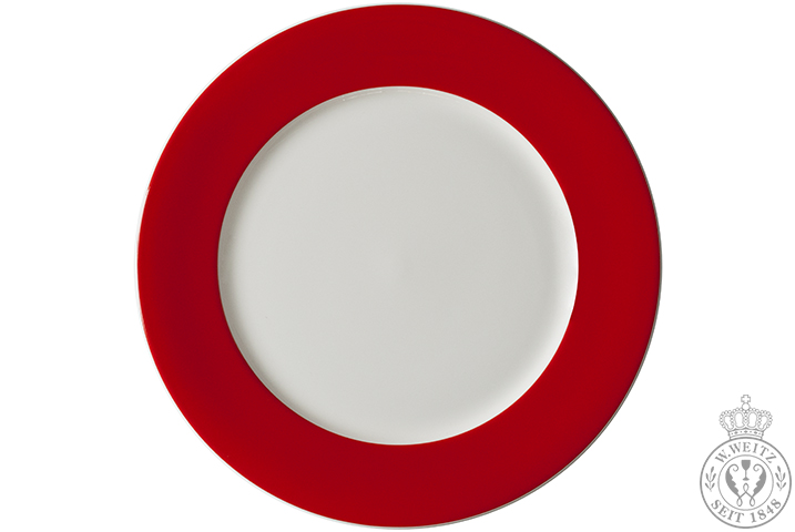 Dibbern Red / Season's Greetings Platzteller/ Kuchenplatte 31cm