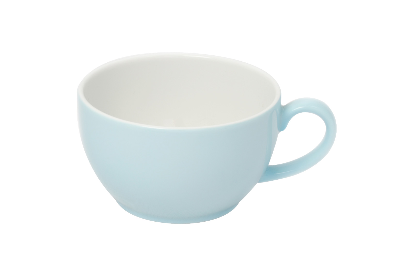 Dibbern Solid Color eisblau Cappuccino-Obertasse