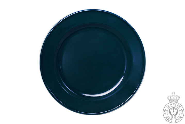 Dibbern Solid Color pazifikblau Frühstücksteller 19cm Voll Dekor