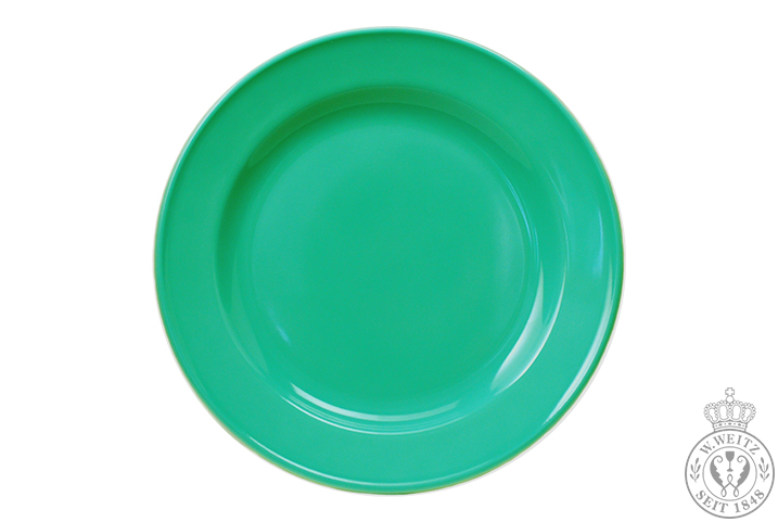 Dibbern Solid Color smaragd Frühstücksteller 19cm Voll Dekor