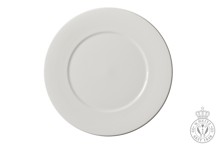 Dibbern Bone China weiß Fine Dining Abendbrotteller 24cm