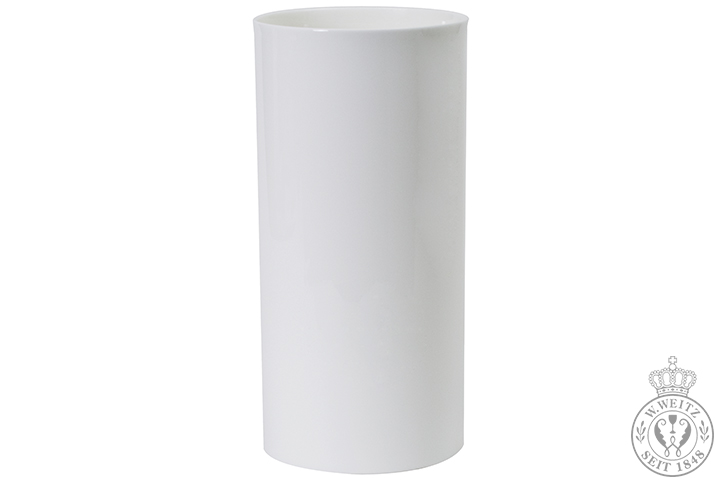 Dibbern Bone China weiß Vase Zylindrisch 29cm