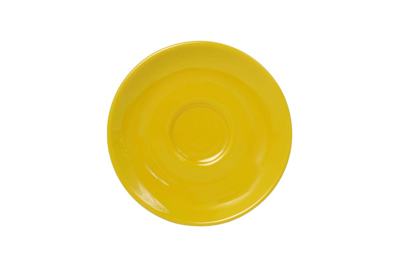 Dibbern Solid Color sonnengelb Espresso-Untertasse Classic o