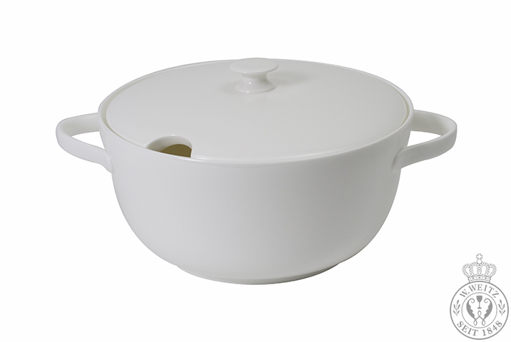 Dibbern Bone China weiß Classic Schüssel mit Deckel 2ltr. | 100098731