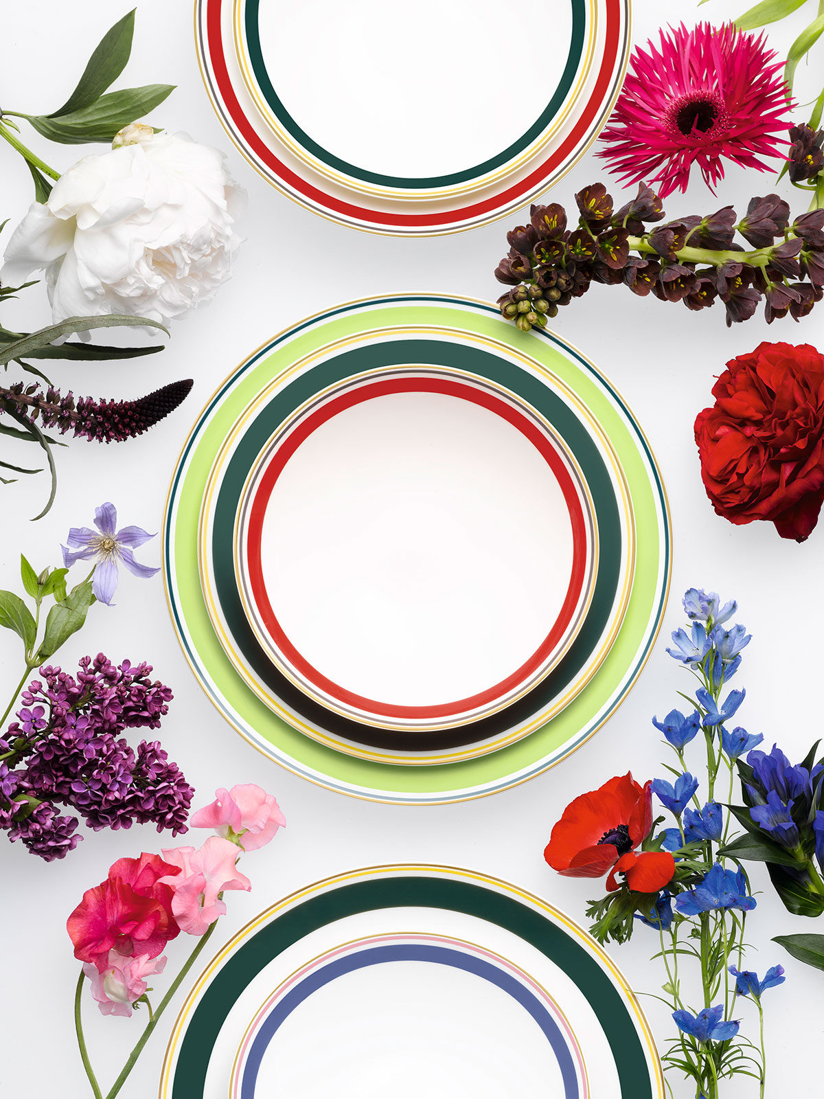 Dibbern Capri Espresso-Obertasse rund 0,11ltr. rot