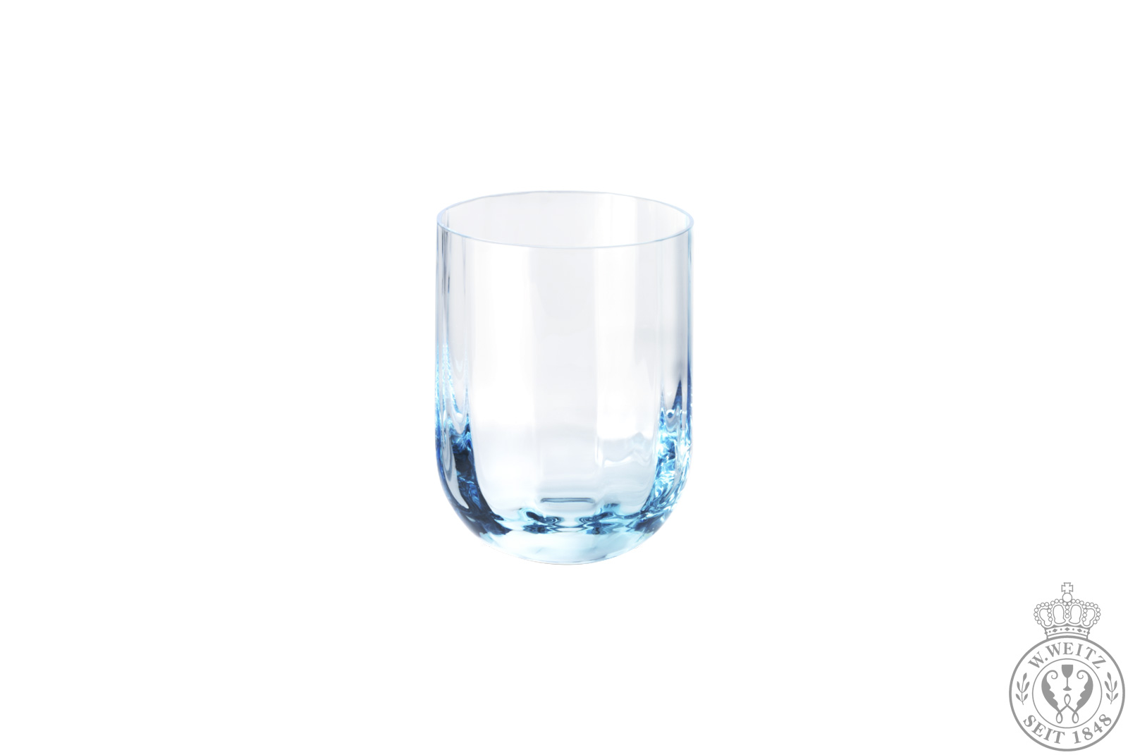 Dibbern Rotondo Optic Glas 0,25ltr. aqua