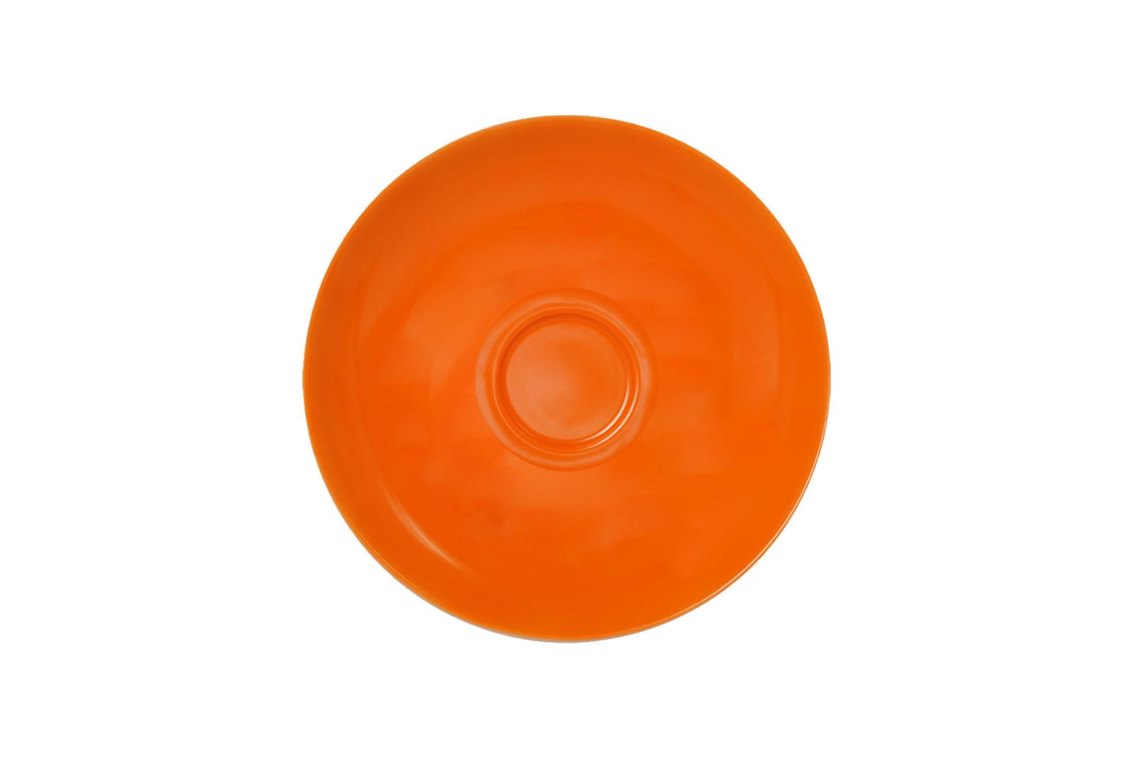 Dibbern Solid Color orange Espresso-Untertasse Classico